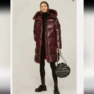 **NWT** Save the Duck Isabel hooded puffer coat